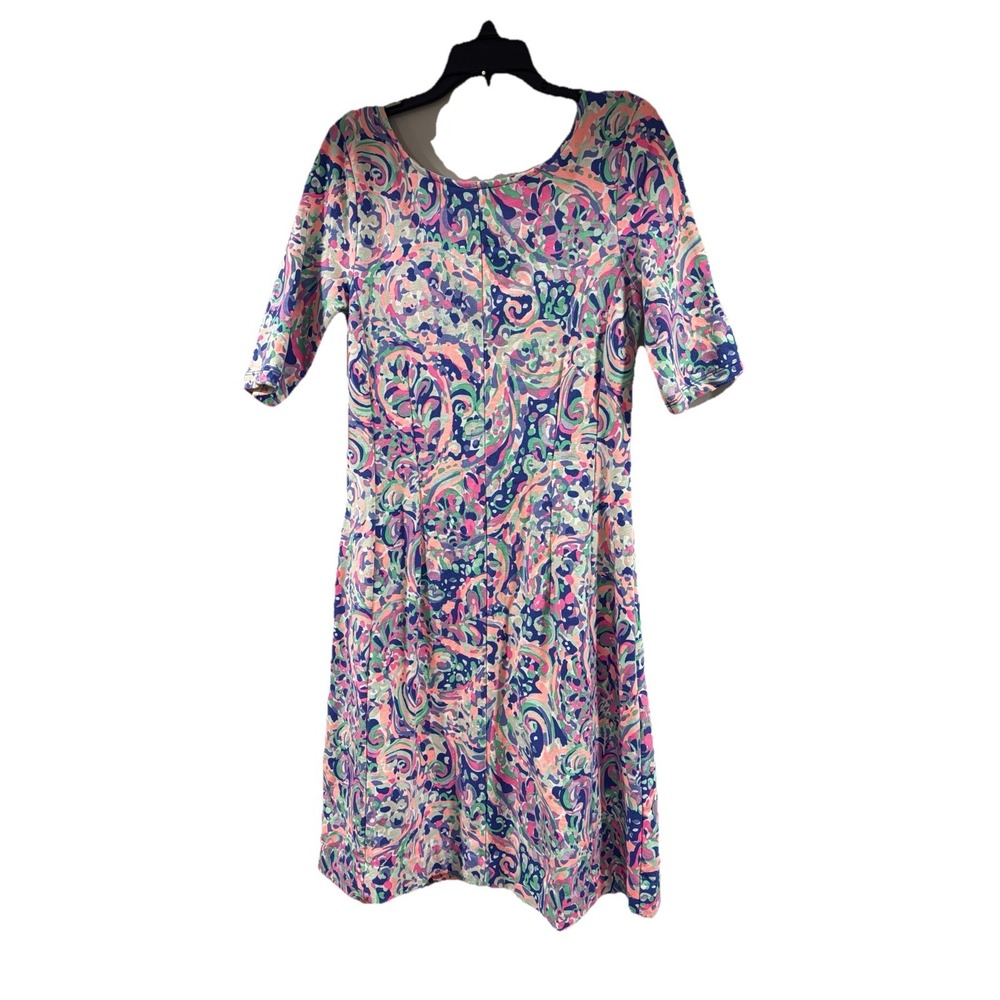 LILLY PULITZER Celia Dress Size Small La Playa Fit & Flare Women's